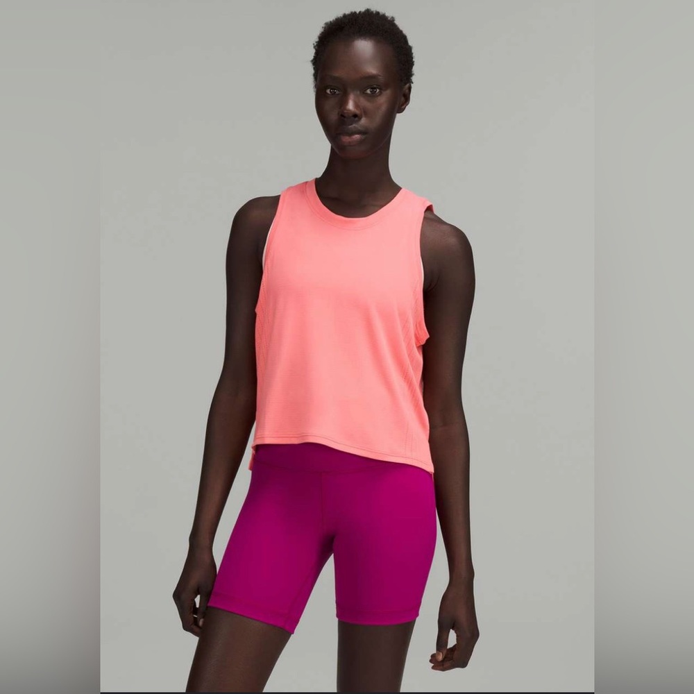 NWT Lululemon Raspberry Cream Train To Be Tank size 4